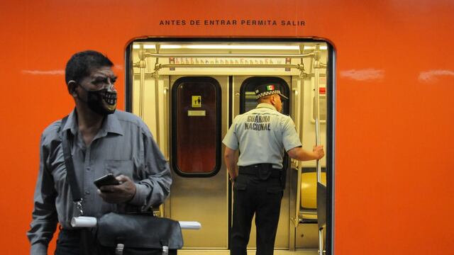 La Guardia Nacional ya vigila en los andenes de la Línea 12.