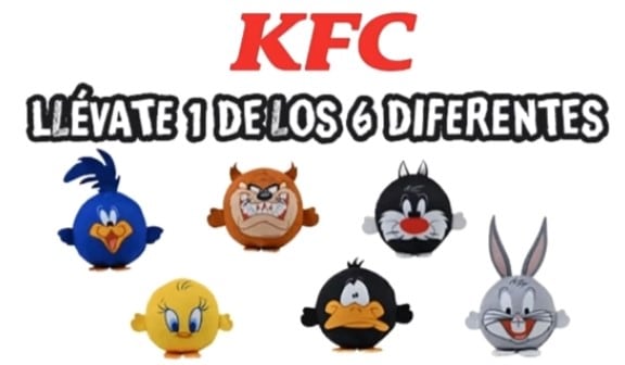 Looney Tunes en KFC México