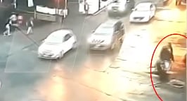 Video de la huida de los asaltantes de Plaza Antara