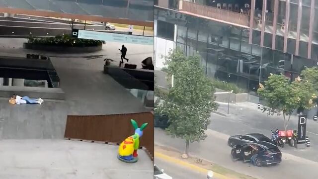 Mamá protege con su cuerpo a su hija durante balacera en Andares