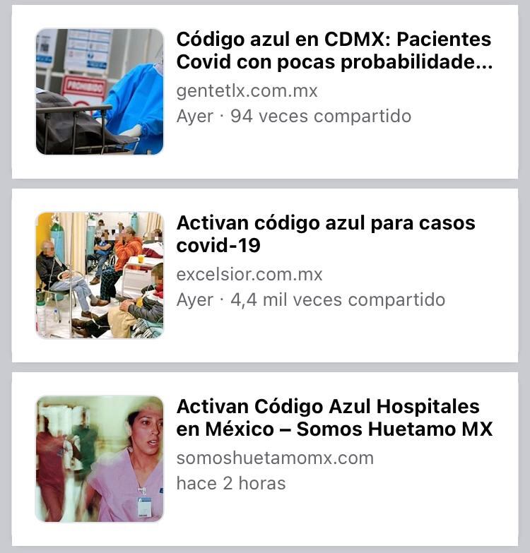 Código Azul en hospitales