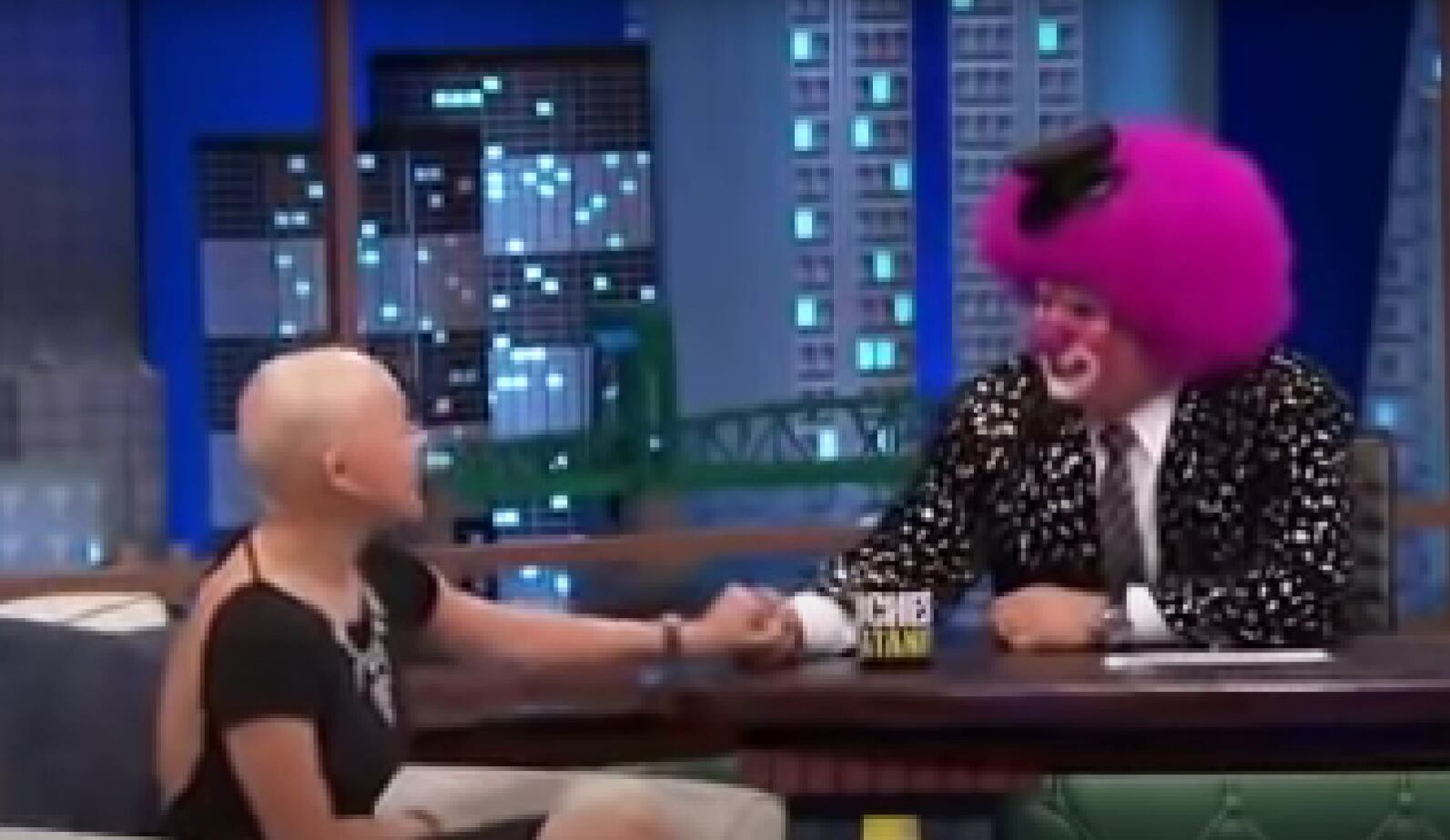 Platanito y Karla Luna