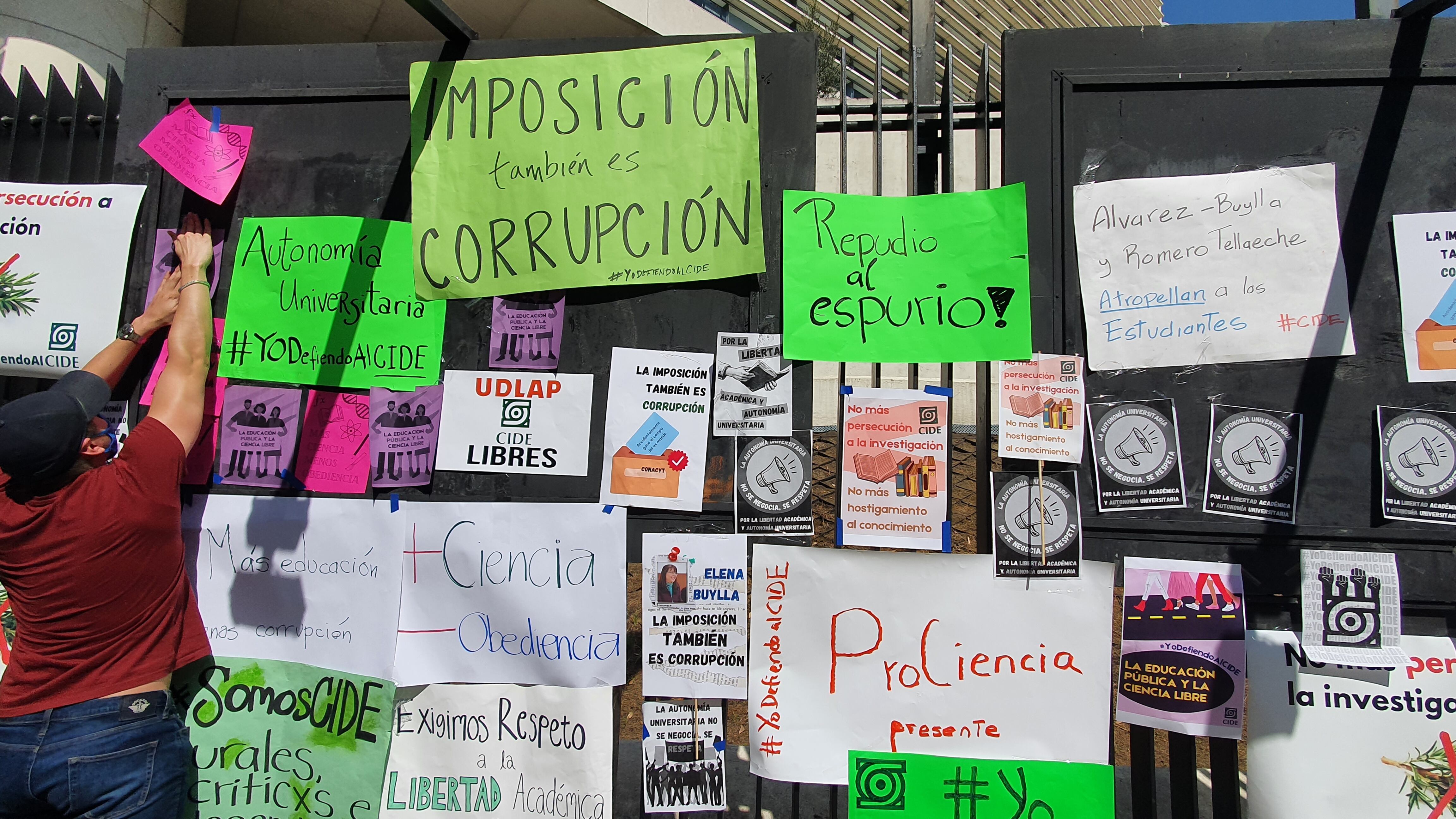 Conacyt busca intimidar a la comunidad del CIDE para liberar las instalaciones, acusan