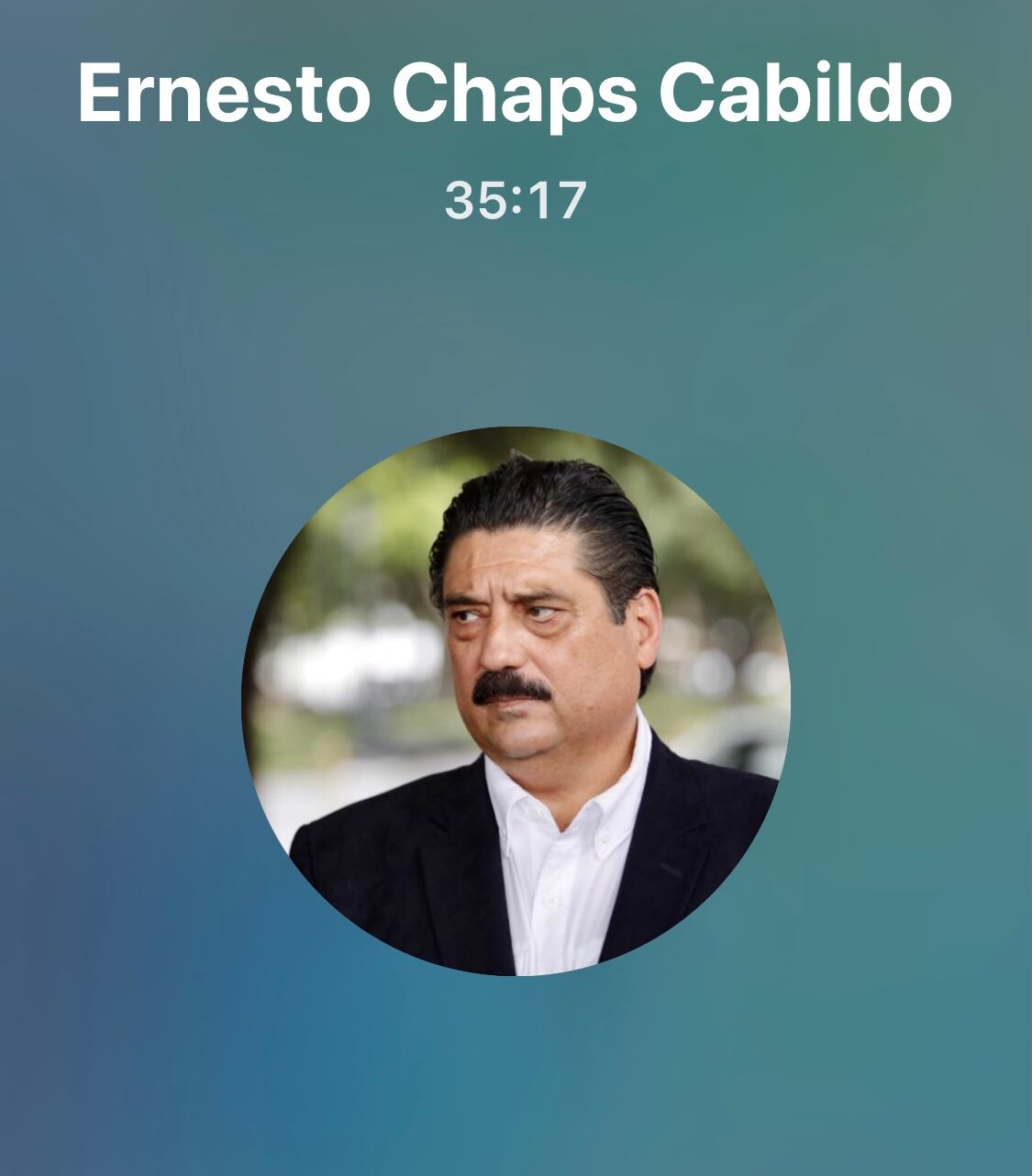 Regidor, Ernesto Chapa.