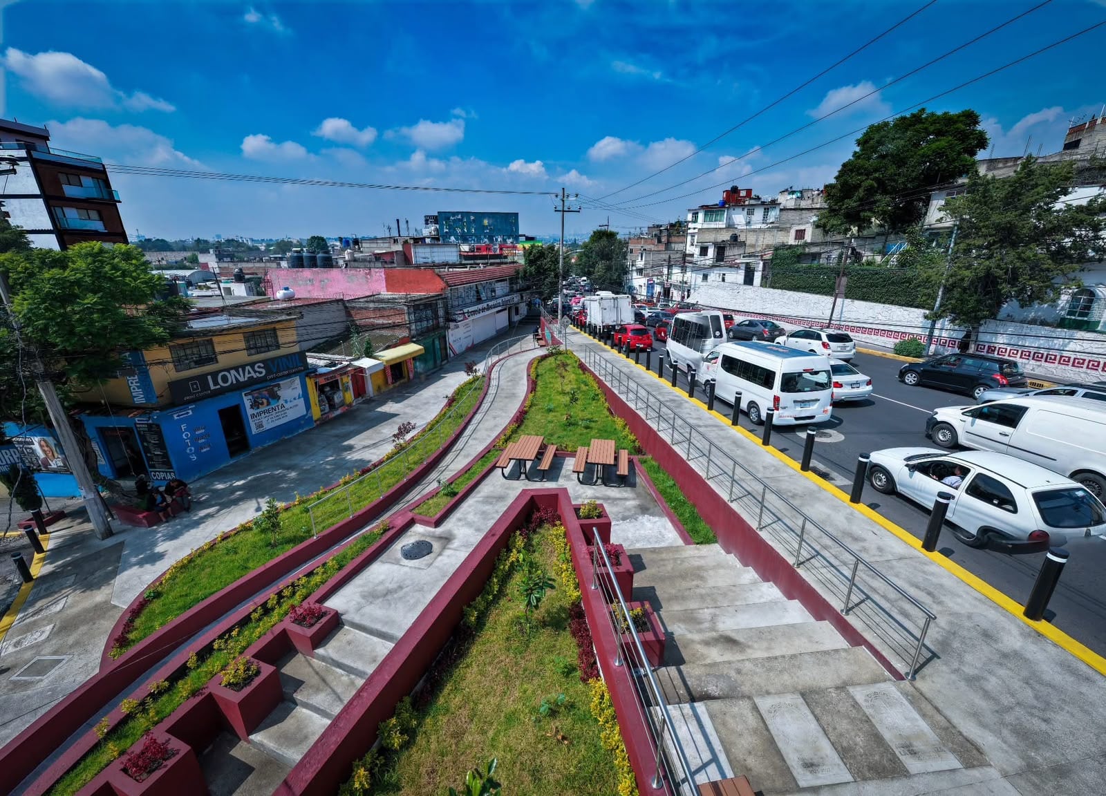 Naucalpan estrena sendero seguro con el programa Huellas de la Transformación.