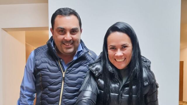 Alejandra del Moral y su esposo Mariano González Aguirre