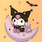 10 dibujos de Kuromi para colorear por cumpleaños en Halloween del personaje relacionado a Hello Kitty