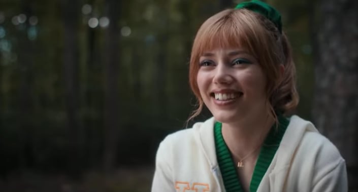 Grace Van Dien en Stranger Things
