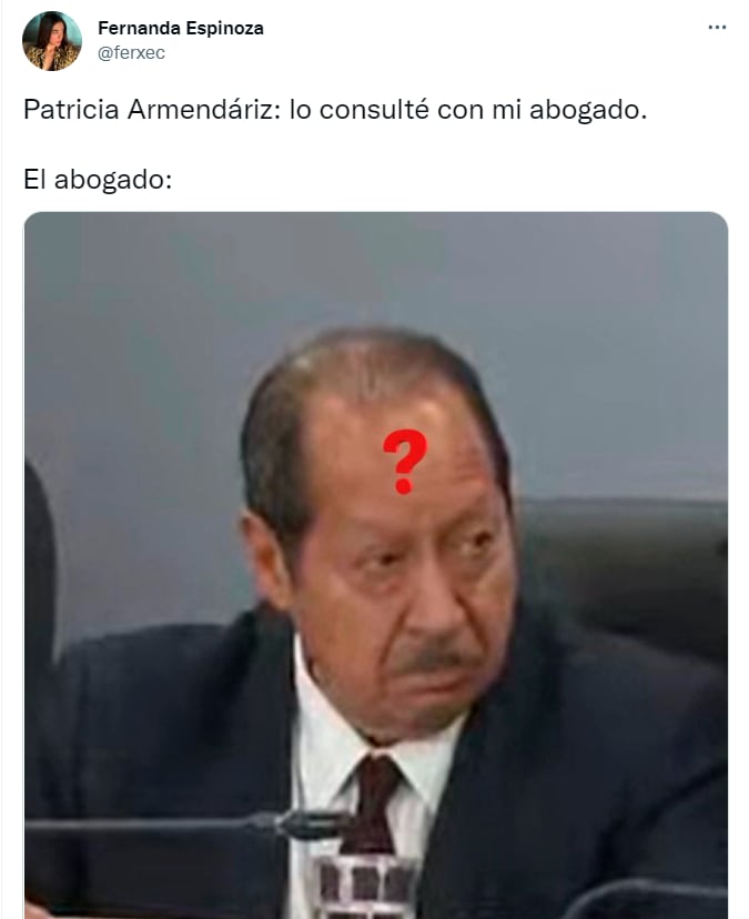 Memes a Patricia Armendáriz