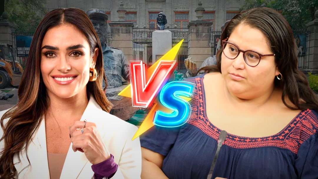 Alessandra Rojo de la Vega vs Citlalli Hernández: Escala pelea por estatuas de Fidel Castro y Che Guevara