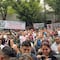 Protesta de trabajadores del IMSS frente a Segob llega a Paseo de la Reforma
