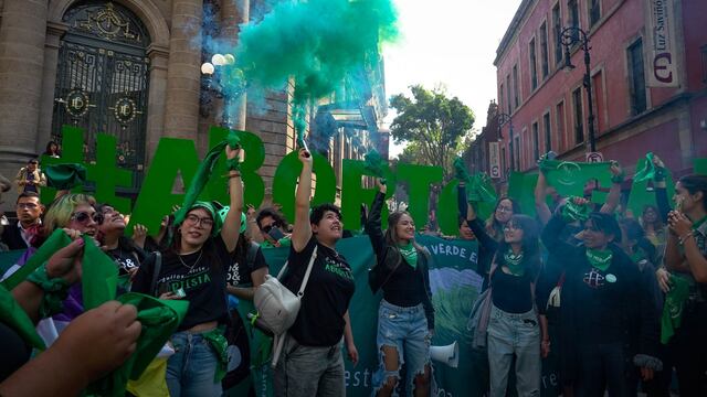 Protestas en el Congreso CDMX por aborto