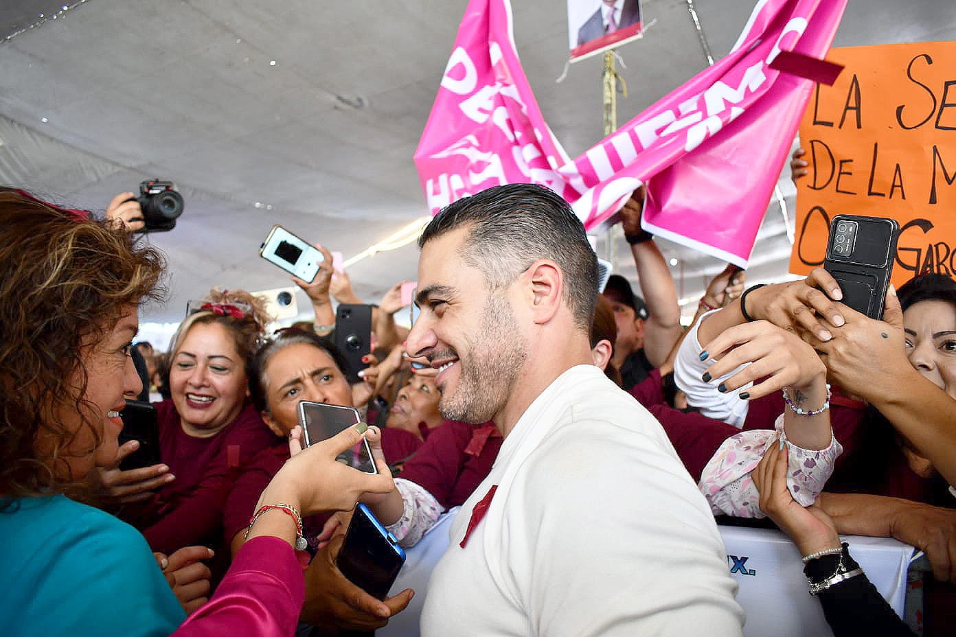 Omar García Harfuch aspirante a la jefatura de gobierno de la CDMX por Morena