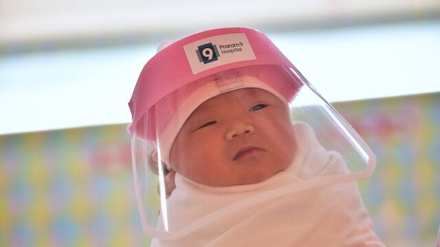 Recién nacido en Tailandia.