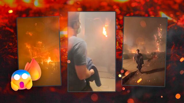 Videos de incendios en Los Ángeles, California