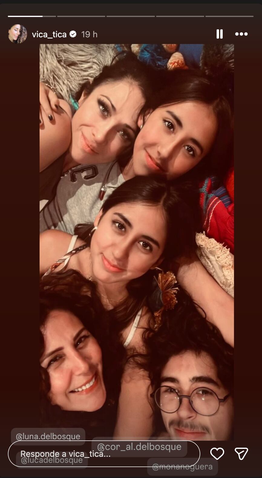 Vica Andrade demuestra buena relación con Mónica Noguera