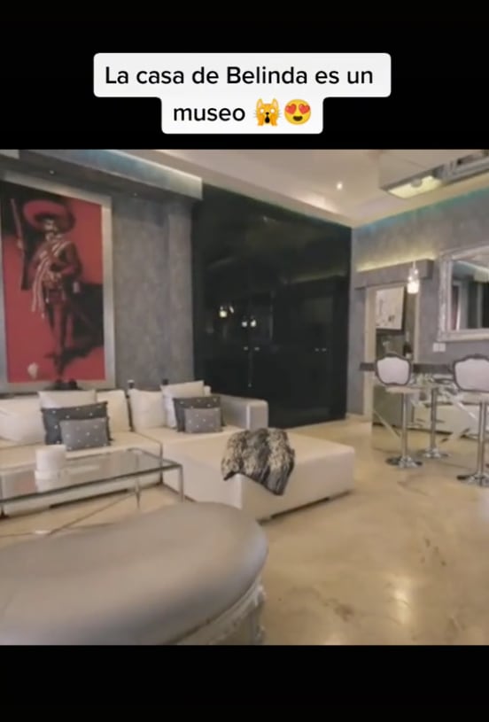 Belinda muestra su casa a La Divina Comida.