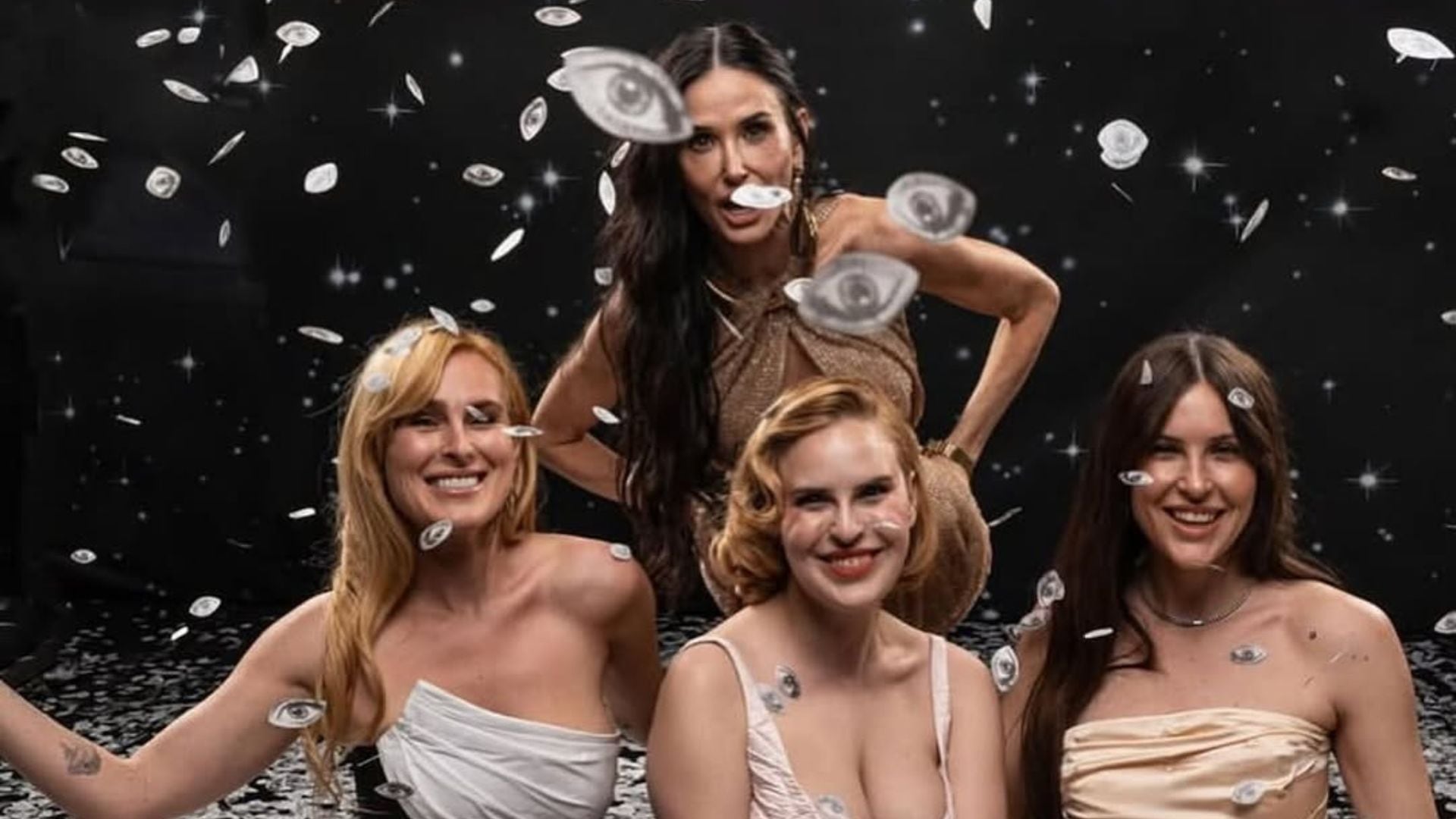 Hija de Bruce Willis aún duerme en la cama con su mamá, Demi Moore, y otras extrañas confesiones