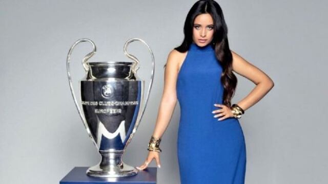 Camila Cabello en la Champions League 2022