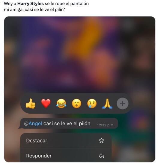 Harry Styles rompe sus pantalones frente a Jennifer Aniston