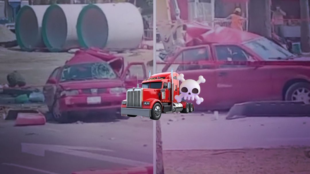 Tráiler causa choque múltiple en Zaragoza; hay dos muertos