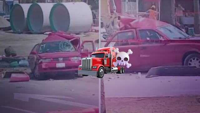 Tráiler causa choque múltiple en Zaragoza; hay dos muertos