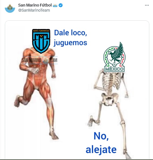 San Marino se burló de México