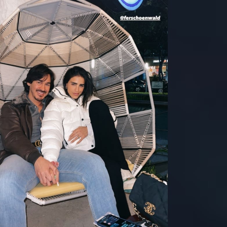 Bárbara de Regil y su esposo, Fernando Schoenwald.