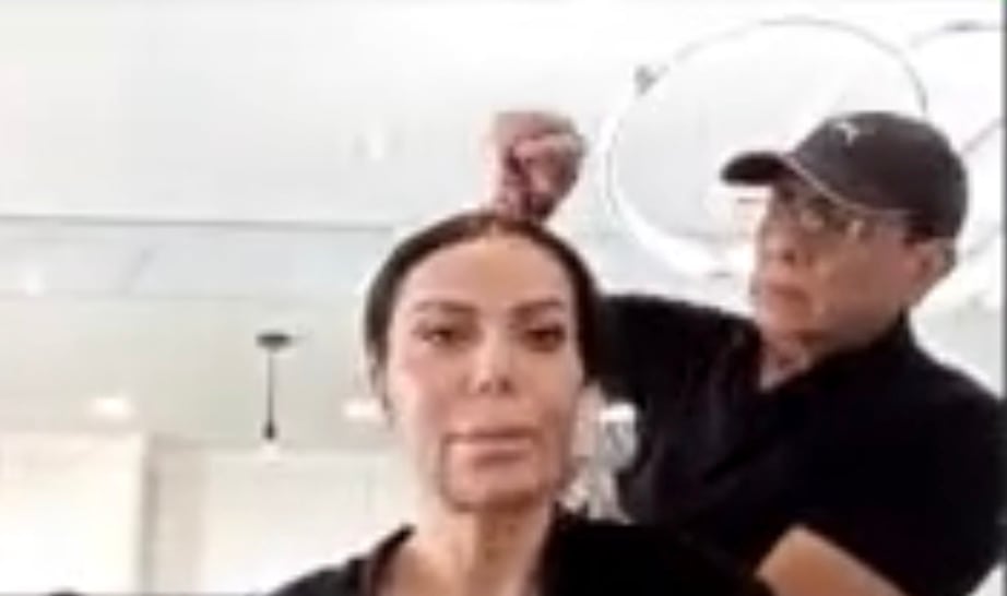 Diana Sánchez Barrios se conecta a sesión y vota desde estética