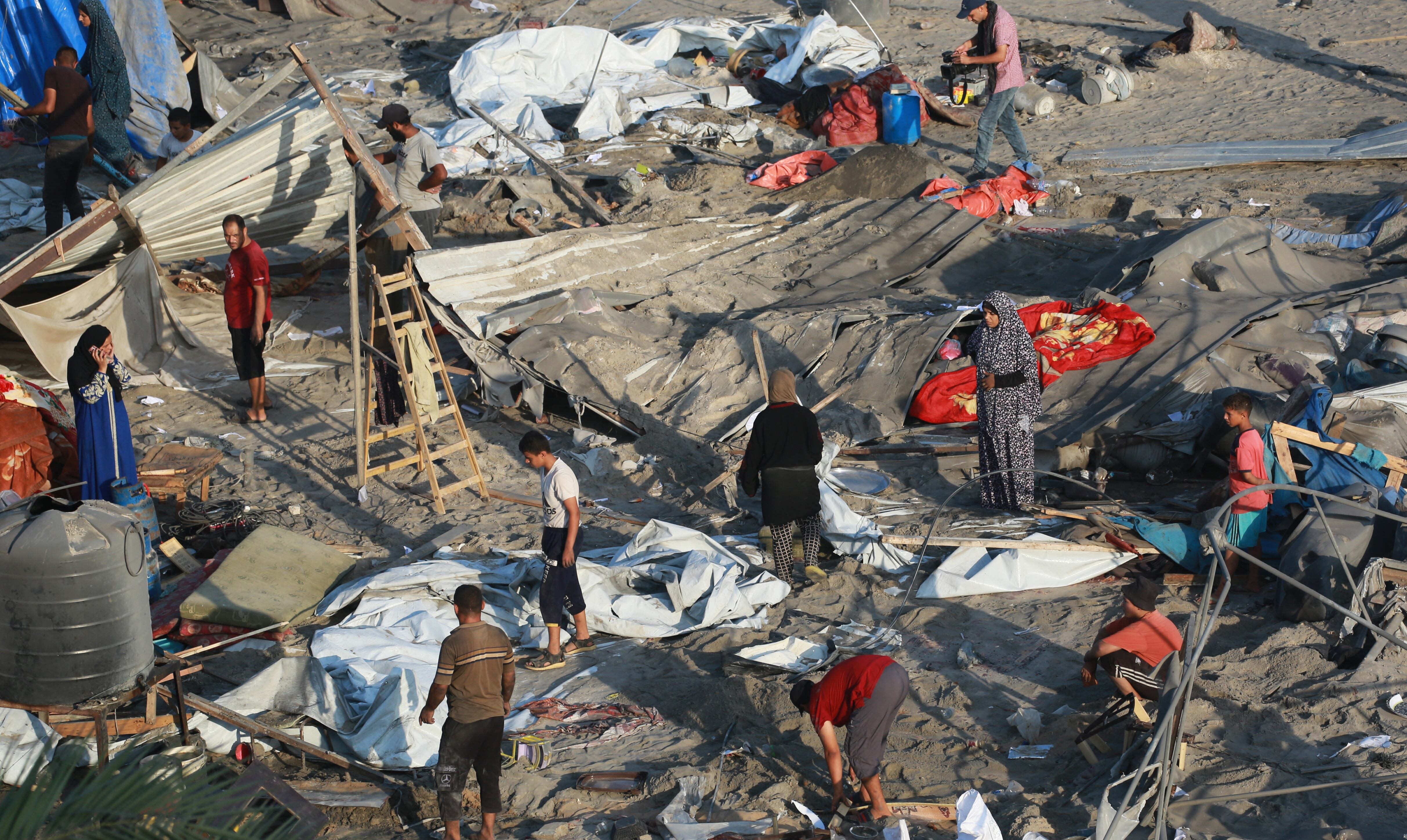 Más de 30 muertos tras bombardeo en Jan Yunis