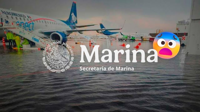 ¿Secretaría de Marina es responsable de inundaciones en AICM?
