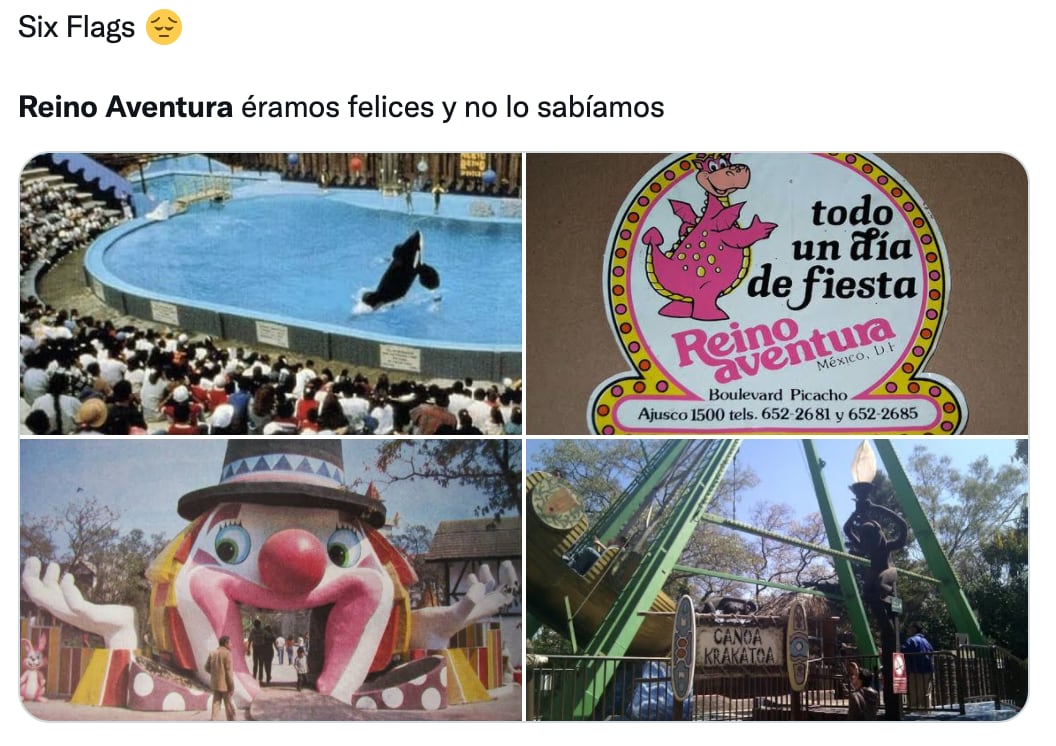 Usuarios piden el regreso de Reino Aventura