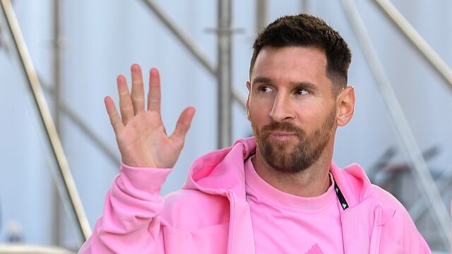 Lionel Messi con el Inter Miami.