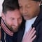 El emotivo encuentro entre Lionel Messi y Ronaldinho