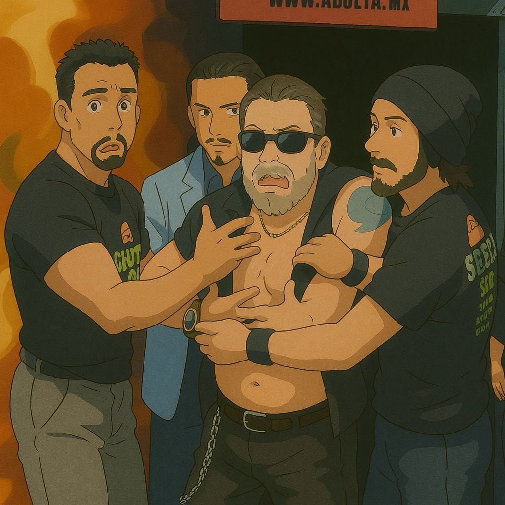 Memes mexicanos creados con ChatGPT estilo Studio Ghibli