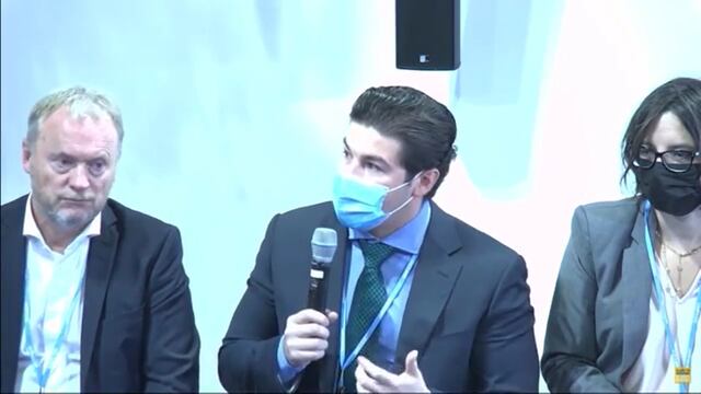 Samuel García en el COP26