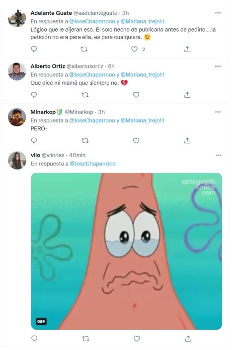 Respuestas a tuit viral