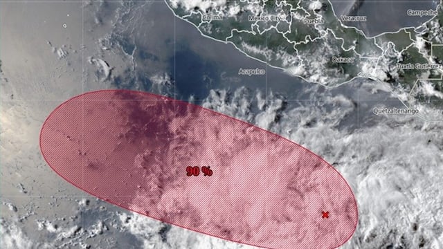 Ciclón tropical Genevieve podría formarse cerca de Puerto Escondido en las próximas horas
