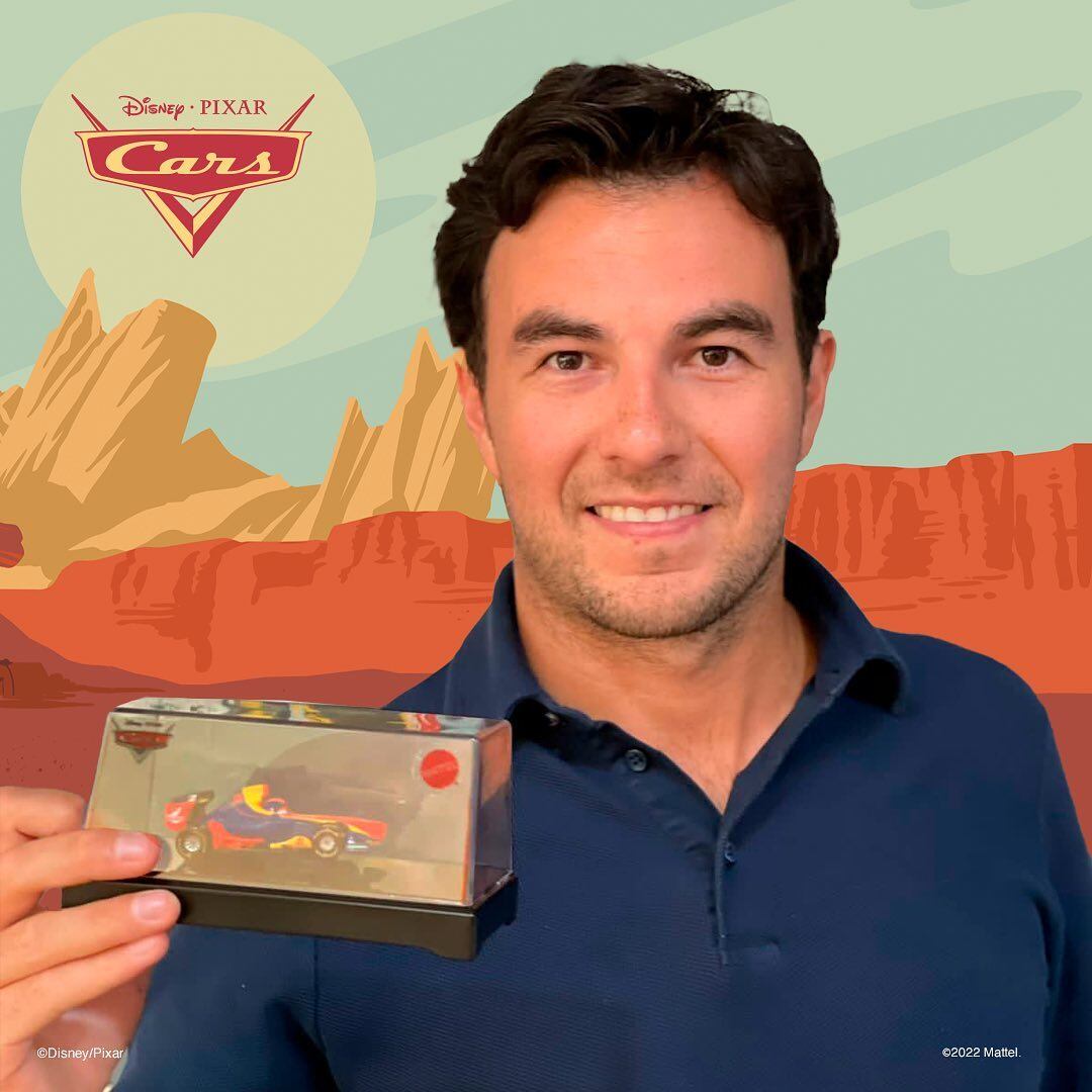 Checo Pérez se convierte en un personaje de 'Cars'