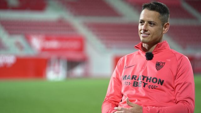 Javier Hernández es actual jugador del Sevilla