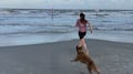 El emotivo reencuentro de Christina Koch con su perro tras regresar a la Tierra