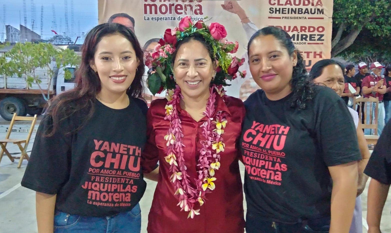 Yaneth Chiu López fue electa alcaldesa de Juquipilitas, Chiapas