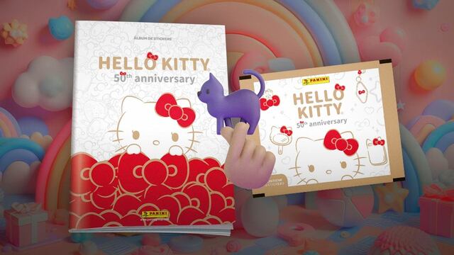 El álbum de estampas de Hello Kitty 2024 por sus 50 años