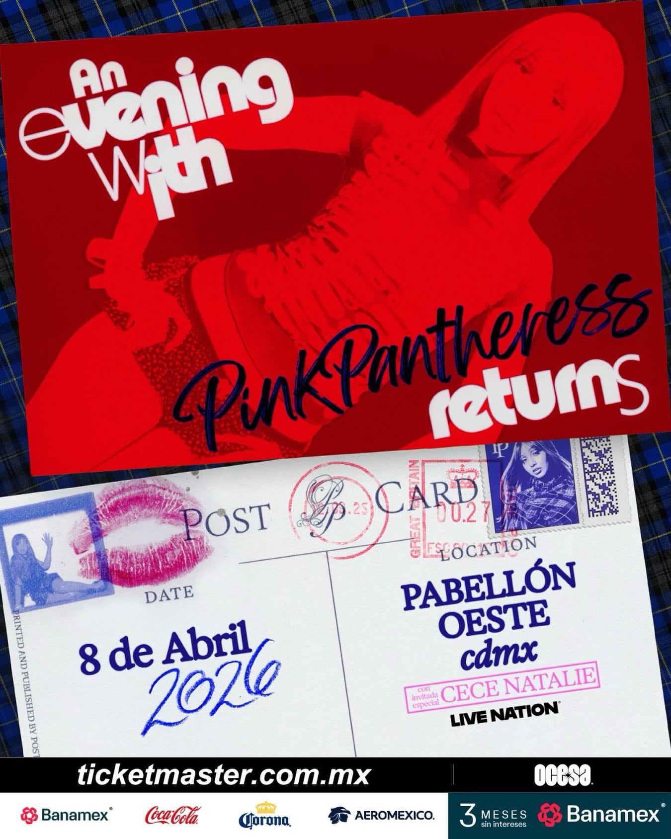 Concierto de PinkPantheress en Pabellón del Palacio de los Deportes