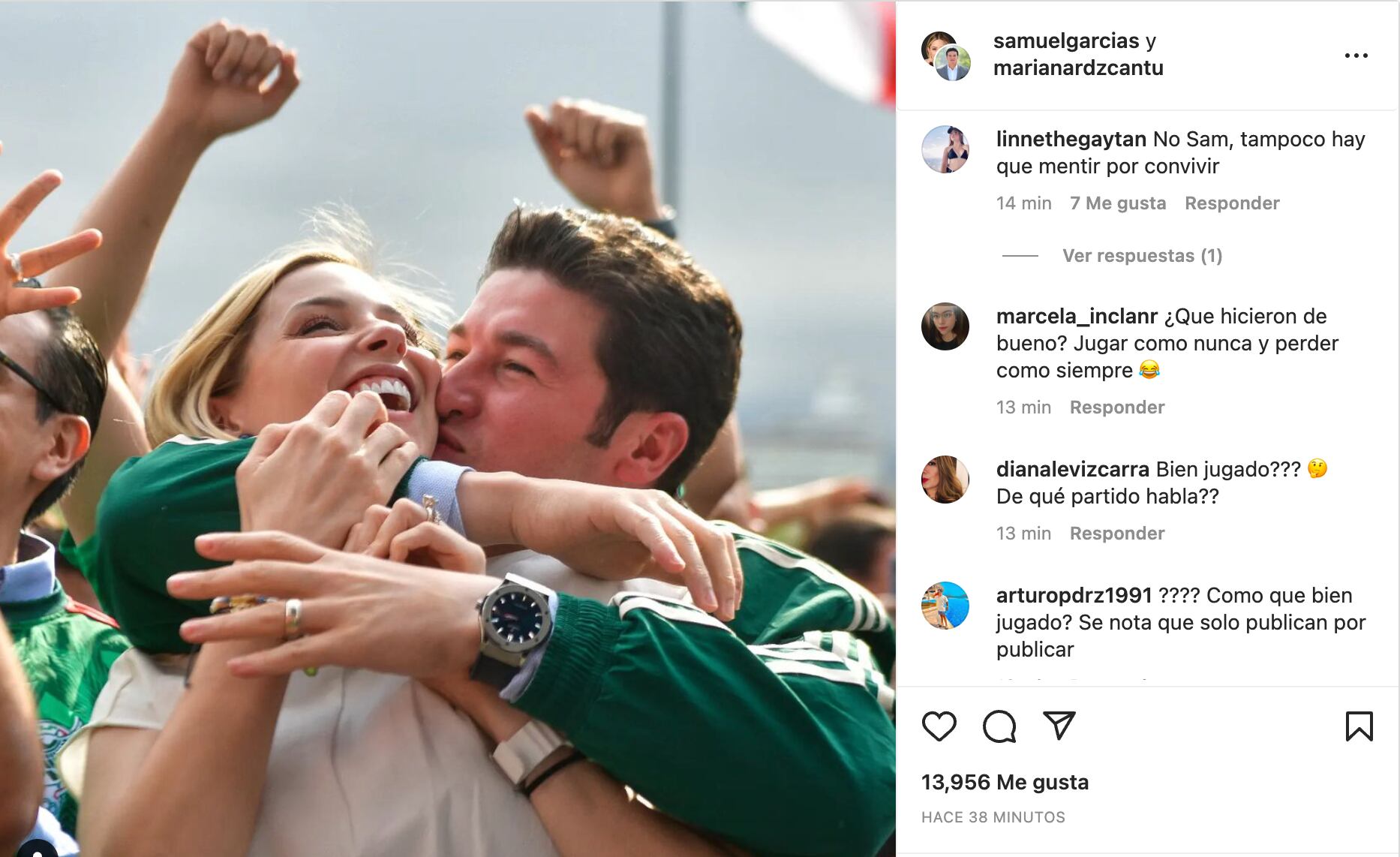 Samuel García felicita a México por ganar, aunque quedó eliminado de Qatar 2022