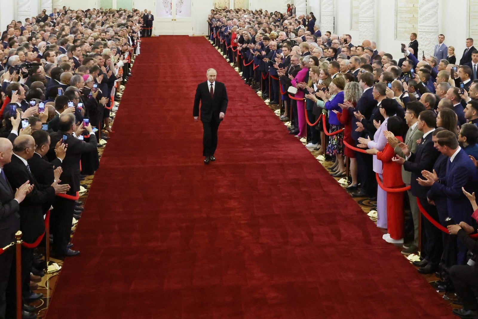 Vladimir Putin: Ceremonia de juramento en el Kremlin