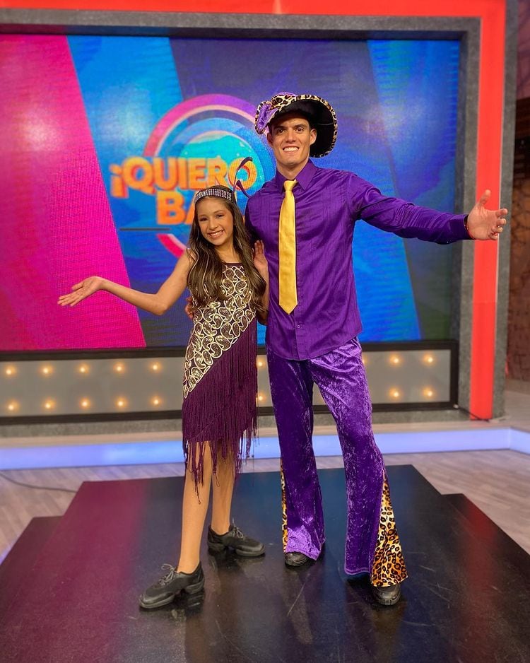 Aylin y Tony concursantes de ¡Quiero Bailar!