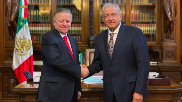 Andrés Manuel López Obrador y Arturo Zaldívar.