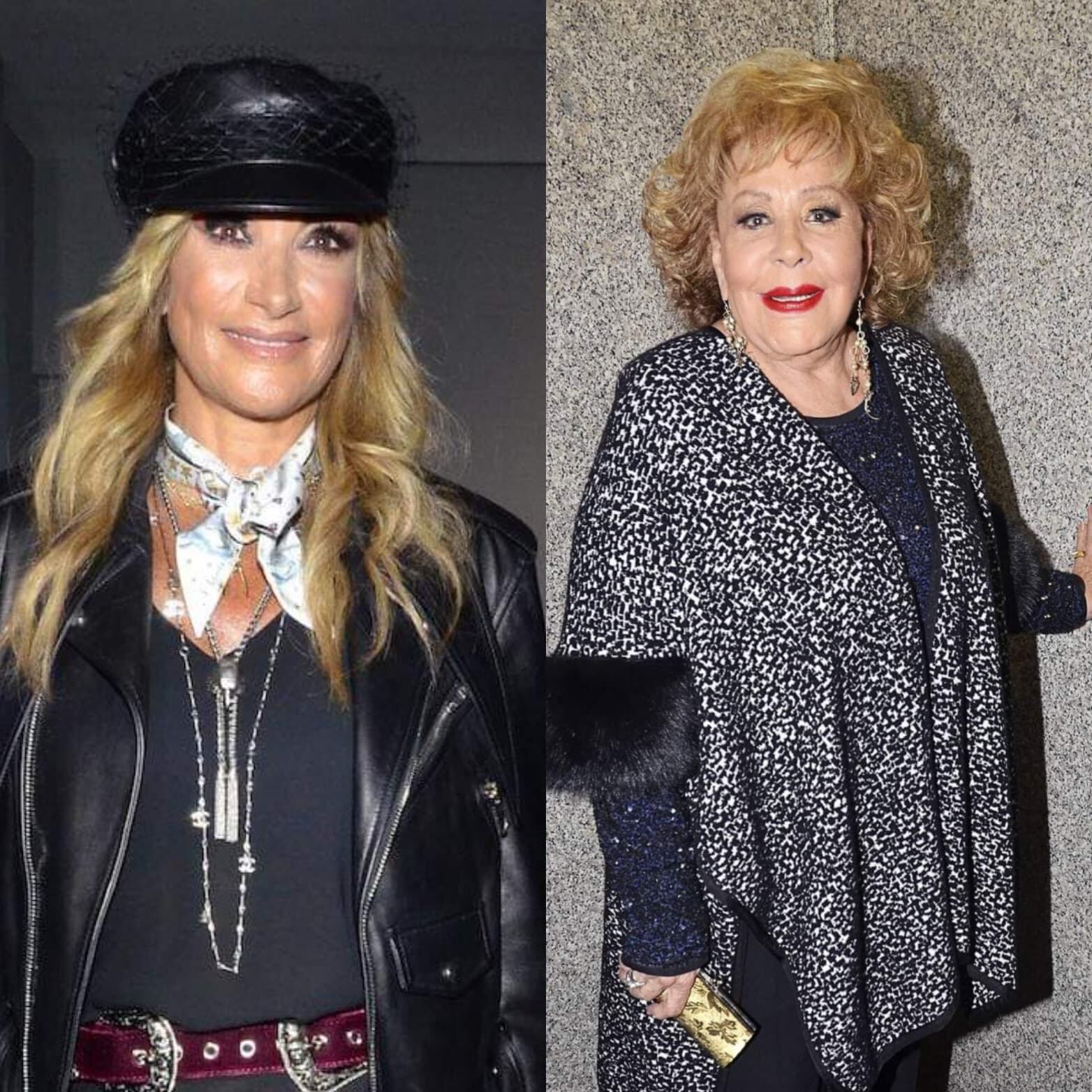 Adela Micha y Silvia Pinal.