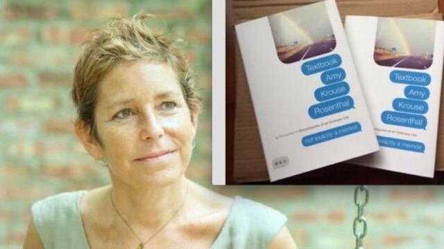Amy Krouse Rosenthal, escritora.